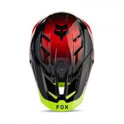 KASK FOX V3 REVISE RED/YELLOW  ENDURO CROSS