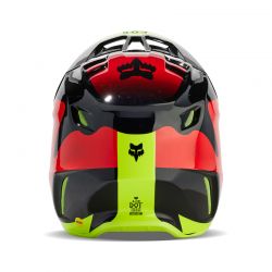 KASK FOX V3 REVISE RED/YELLOW  ENDURO CROSS