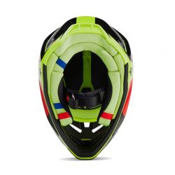 KASK FOX V3 REVISE RED/YELLOW  ENDURO CROSS