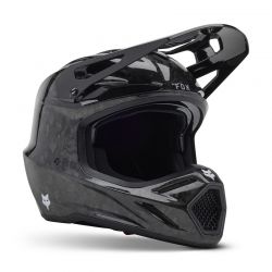 KASK FOX V3 RS CARBON SOLID BLACK  ENDURO CROSS