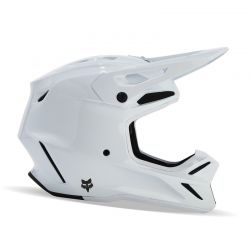 KASK FOX V3 RS CARBON SOLID WHITE  ENDURO CROSS