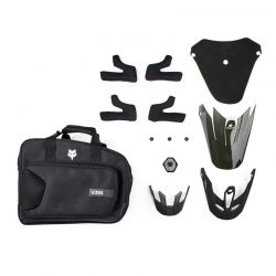 KASK FOX V3 RS CARBON SOLID WHITE  ENDURO CROSS