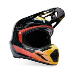KASK FOX V3 RS GRID BLACK/ORANGE  ENDURO CROSS