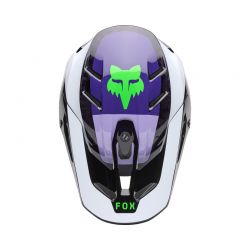 KASK FOX V3 RS GRID BLACK/PURPLE  ENDURO CROSS