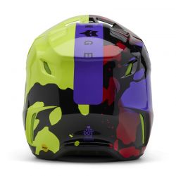 KASK FOX V3 THROTTLE FLUO YELLOW  ENDURO CROSS