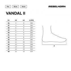 BUTY REBELHORN VANDAL II BLACK/GREY/FLUO YELLOW 