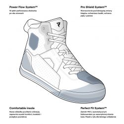 BUTY REBELHORN VANDAL II BLACK/BLUE/RED 