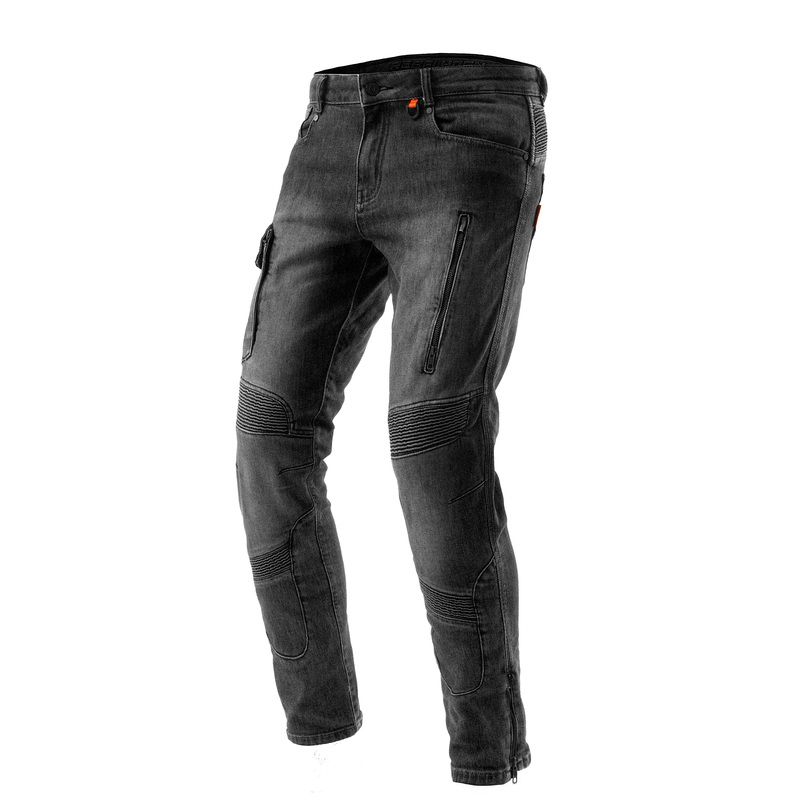 SPODNIE JEANS REBELHORN VANDAL MONOLAYER WASHED BLACK SPODNIE JEANS REBELHORN VANDAL MONOLAYER WASHED BLACK
