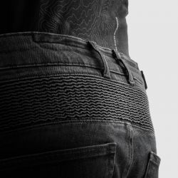 SPODNIE JEANS REBELHORN VANDAL MONOLAYER WASHED BLACK 