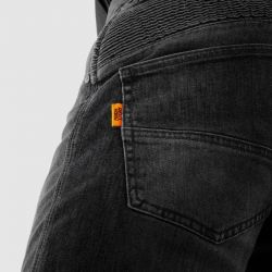 SPODNIE JEANS REBELHORN VANDAL MONOLAYER WASHED BLACK 