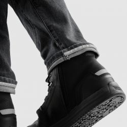 SPODNIE JEANS REBELHORN VANDAL MONOLAYER WASHED BLACK 