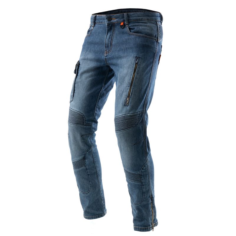 SPODNIE JEANS REBELHORN VANDAL MONOLAYER WASHED BLUE SPODNIE JEANS REBELHORN VANDAL MONOLAYER WASHED BLUE