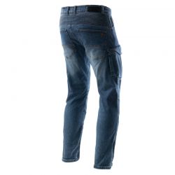 SPODNIE JEANS REBELHORN VANDAL MONOLAYER WASHED BLUE 