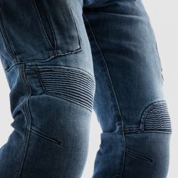 SPODNIE JEANS REBELHORN VANDAL MONOLAYER WASHED BLUE 
