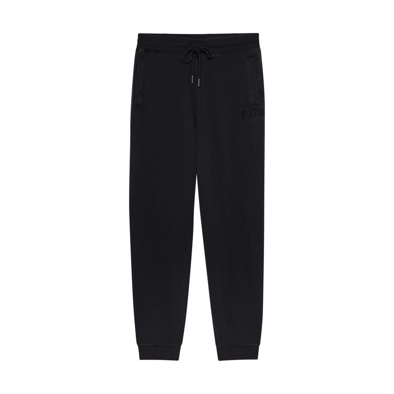 SPODNIE FOX WORDMARK FLEECE JOGGER BLACK  ENDURO CROSS