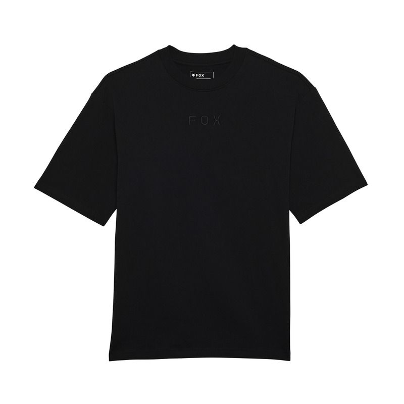 T-SHIRT FOX WORDMARK OVERSIZED BLACK ENDURO CROSS T-SHIRT FOX WORDMARK OVERSIZED BLACK ENDURO CROSS