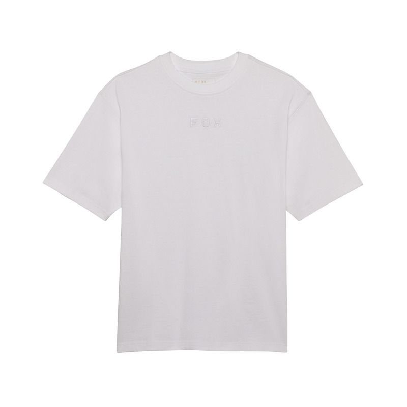 T-SHIRT FOX WORDMARK OVERSIZED OPTIC WHITE  ENDURO CROSS