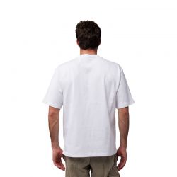 T-SHIRT FOX WORDMARK OVERSIZED OPTIC WHITE  ENDURO CROSS