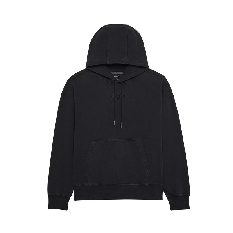 BLUZA Z KAPTUREM FOX WORDMARK OVERSIZED FLEECE PO BLACK ENDURO CROSS BLUZA Z KAPTUREM FOX WORDMARK OVERSIZED FLEECE PO BLACK ENDURO CROSS