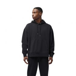 BLUZA Z KAPTUREM FOX WORDMARK OVERSIZED FLEECE PO BLACK  ENDURO CROSS