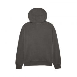 BLUZA Z KAPTUREM FOX WORDMARK OVERSIZED FLEECE PO PEWTER  ENDURO CROSS