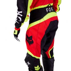 SPODNIE FOX JUNIOR 180 BALLAST BLACK/RED  ENDURO CROSS
