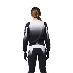 BLUZA FOX JUNIOR 180 LEAN BLACK/WHITE  ENDURO CROSS