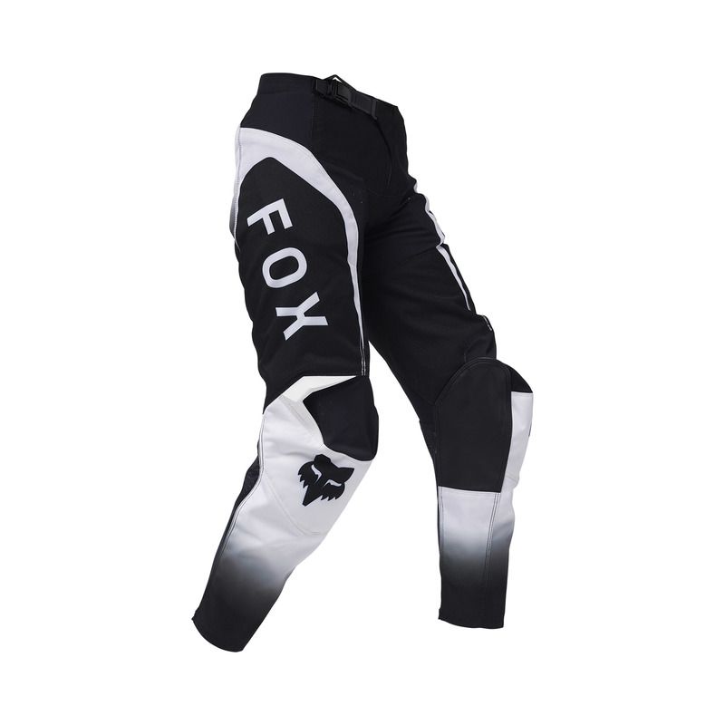SPODNIE FOX JUNIOR 180 LEAN BLACK/WHITE  ENDURO CROSS