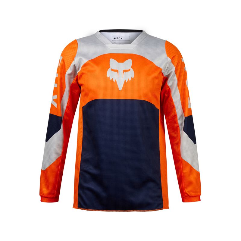 BLUZA FOX JUNIOR 180 NITRO FLUO ORANGE  ENDURO CROSS