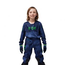 BLUZA FOX JUNIOR 180 TAUNT NAVY  ENDURO CROSS