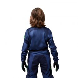 BLUZA FOX JUNIOR 180 TAUNT NAVY  ENDURO CROSS