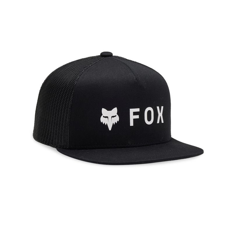 CZAPKA Z DASZKIEM FOX JUNIOR ABSOLUTE SB MESH BLACK  ENDURO CROSS
