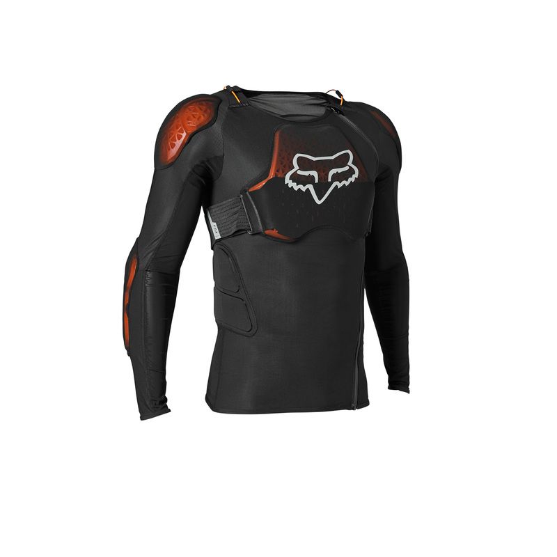 KOSZULKA Z OCHRANIACZAMI FOX JUNIOR BASEFRAME PRO D3O BLACK  ENDURO CROSS