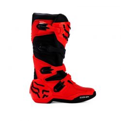 BUTY FOX JUNIOR COMP FLUO RED Y4 (WKŁADKA 232MM) ENDURO CROSS