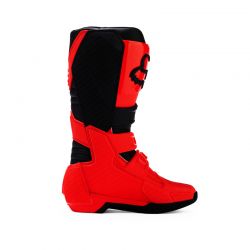 BUTY FOX JUNIOR COMP FLUO RED Y4 (WKŁADKA 232MM) ENDURO CROSS