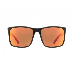OKULARY RED BULL SPECT BOW BLACK - SZKŁA BROWN WITH RED MIRROR POL