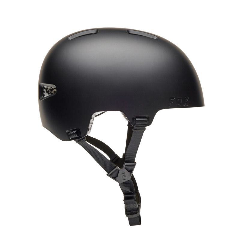 KASK ROWEROWY FOX JUNIOR FLIGHT PRO SOLID BLACK ENDURO CROSS KASK ROWEROWY FOX JUNIOR FLIGHT PRO SOLID BLACK ENDURO CROSS