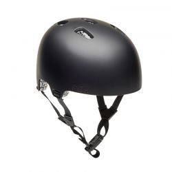 KASK ROWEROWY FOX JUNIOR FLIGHT PRO SOLID BLACK  ENDURO CROSS