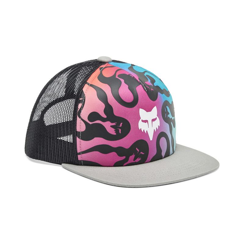 CZAPKA Z DASZKIEM FOX JUNIOR FUTURE TRUCKER STEEL GREY  ENDURO CROSS