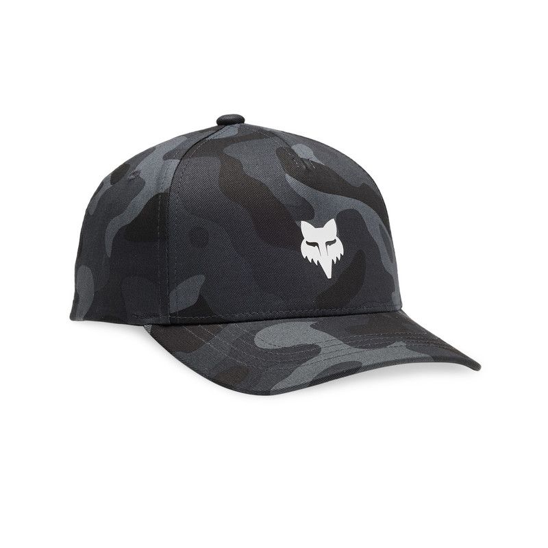 CZAPKA Z DASZKIEM FOX JUNIOR HEAD CAMO 110 SB BLACK CAMO Y ENDURO CROSS