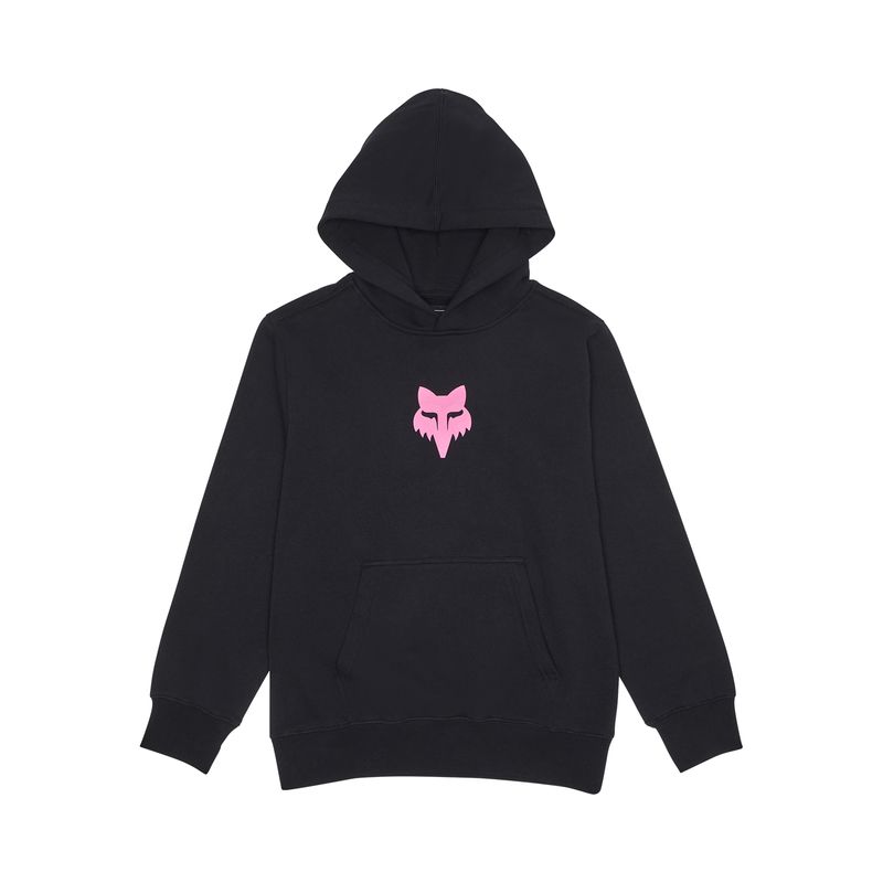 BLUZA Z KAPTUREM FOX JUNIOR LEGACY BLACK/PINK  ENDURO CROSS