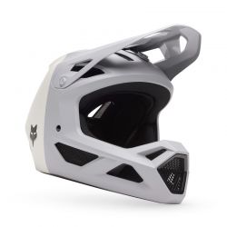 KASK ROWEROWY FOX JUNIOR RAMPAGE 5050 LIGHT GREY  ENDURO CROSS