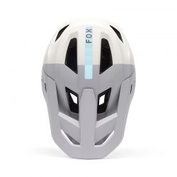 KASK ROWEROWY FOX JUNIOR RAMPAGE 5050 LIGHT GREY  ENDURO CROSS