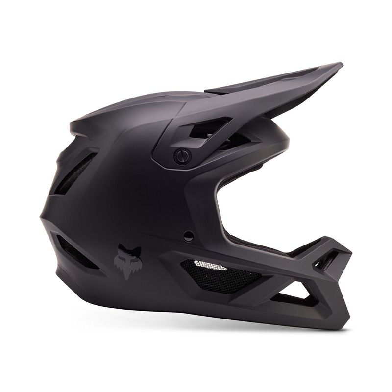 KASK ROWEROWY FOX JUNIOR RAMPAGE MATTE BLACK  ENDURO CROSS