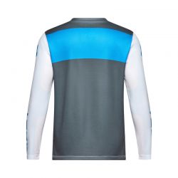 KOSZULKA ROWEROWA Z DŁUGIM RĘKAWEM FOX JUNIOR RANGER DIGI IMAGE WHITE  ENDURO CROSS