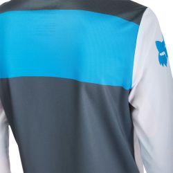 KOSZULKA ROWEROWA Z DŁUGIM RĘKAWEM FOX JUNIOR RANGER DIGI IMAGE WHITE  ENDURO CROSS