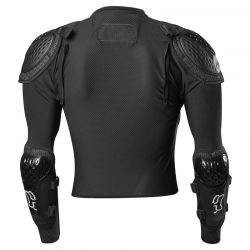 KOSZULKA Z OCHRANIACZAMI FOX JUNIOR TITAN SPORT BLACK  ENDURO CROSS