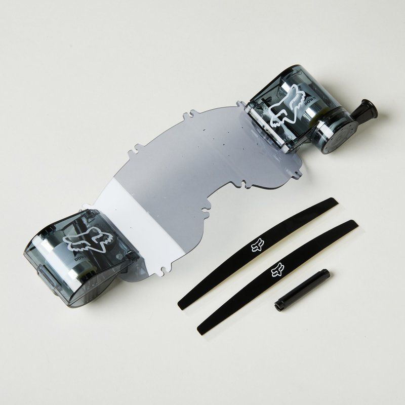 ZESTAW TOTAL VISION SYSTEM DO GOGLI FOX JUNIOR AIRSPACE/MAIN LIGHT GREY  ENDURO CROSS