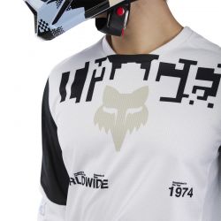 BLUZA FOX 180 DIGI IMAGE WHITE  ENDURO CROSS