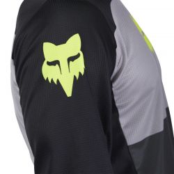 BLUZA FOX 180 FLOW BLACK/YELLOW  ENDURO CROSS